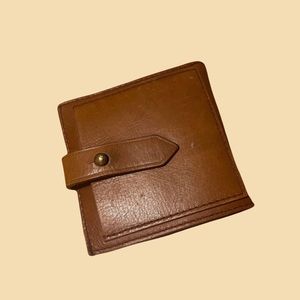 Madewell Brown / Tan leather wallet